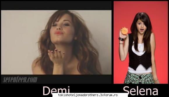 demi vs selena:p vs