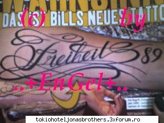 :) tatuajele lui